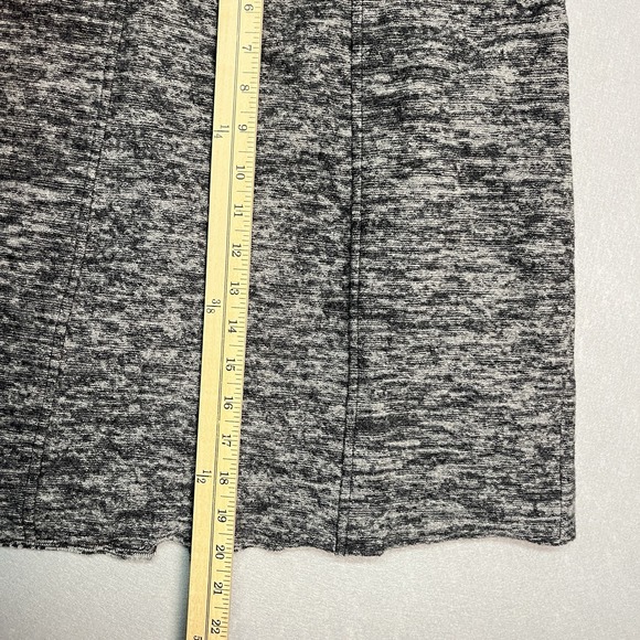 Anthropologie Sparrow‎ Mini Skirt Sz S 100% Merino Wool Heather Gray Gorpcore - Picture 8 of 9
